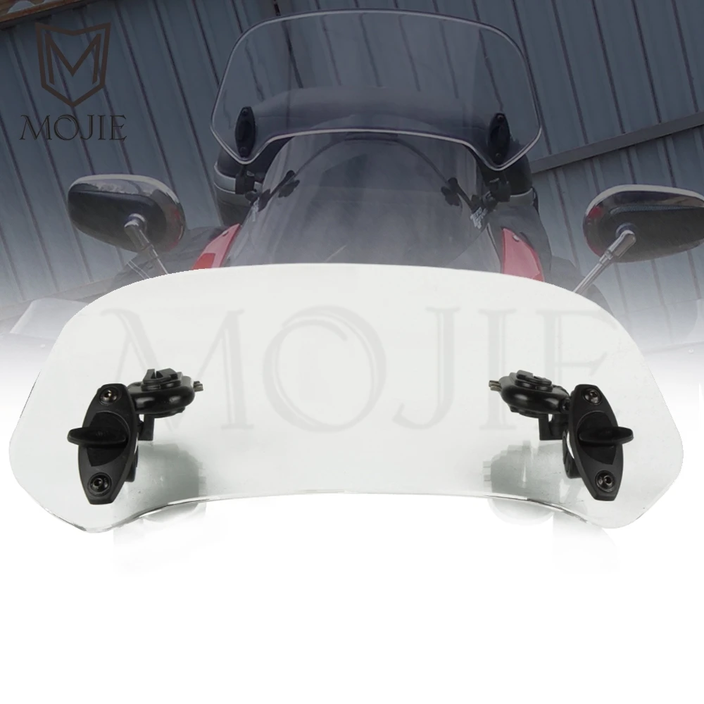 

Motorcycle Windshield Extension Spoiler Windscreen Air Deflector For Kawasaki ZXR 250/R 400 750 ZZR 400 600 1100 1400 250 1200