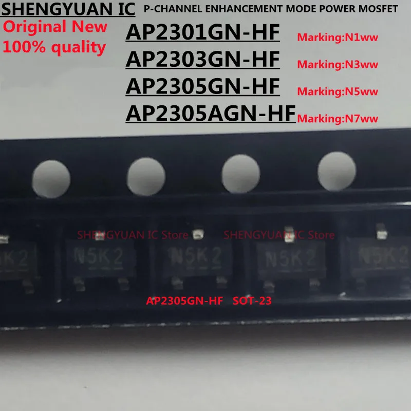 50pcs AP2301GN-HF AP2301GN AP2301 AP2303GN-HF AP2303GN AP2303 AP2305GN-HF AP2305GN AP2305 AP2305AGN-HF AP2305AGN AP2305A 100%new