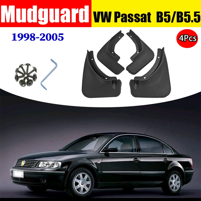 

Mudflaps FOR Volkswagen VW Passat B5 B5.5 Mudguards Fender Mud Flap Guard Splash Car Accessories Auto Styline Front Rear 4pcs