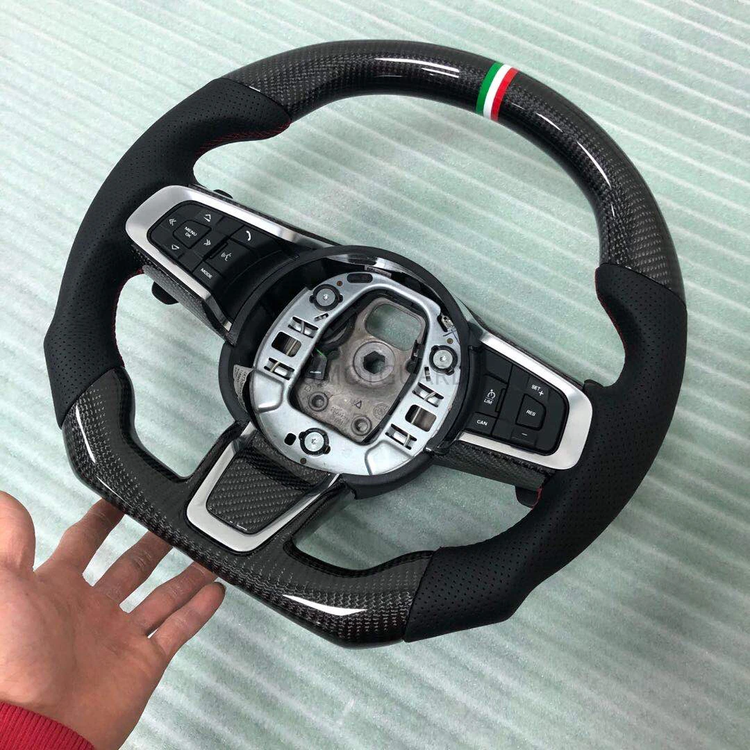 Handmade High Quality Carbon Fiber Steering Wheel For Jaguar XE XF XJ Fir F-PACE for Steering Wheel