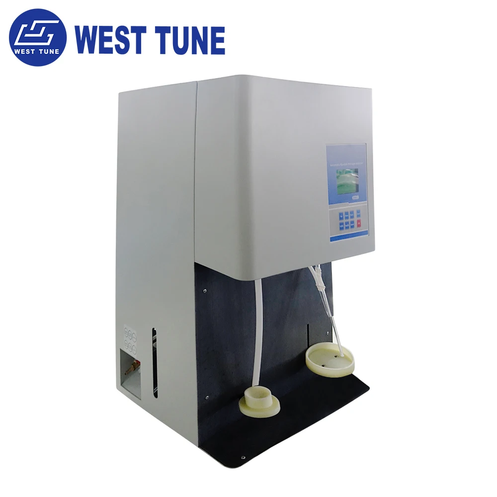 WEST TUNE ZDDN-II Laboratory Automatic Nitrogen Analyzer Distillation And Digester Kjeldahl Nitrogen Analyzer