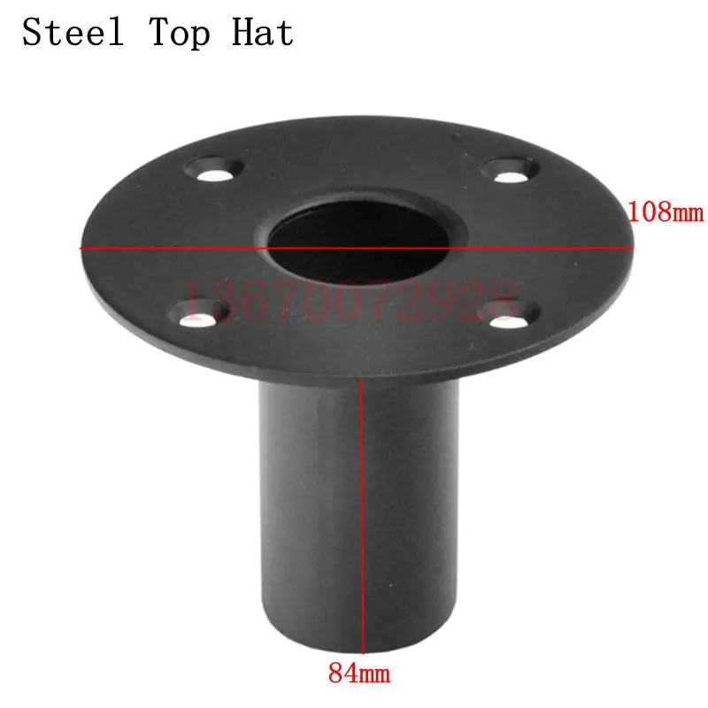 탑 모자가있는 108X84MM 라우드 스피커 박스 액세서리, 스틸 탑 모자가있는 프로 오디오 스피커 NO.EF