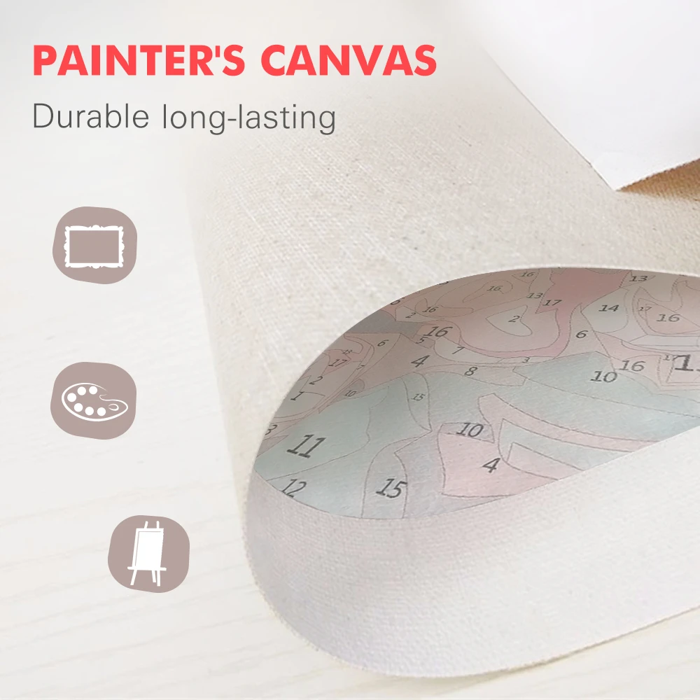 HUACAN Paint By Number Couple Drawing Art On Canvas HandPainted Painting Gift DIY Pictures By Number Hand Kits Home Decor