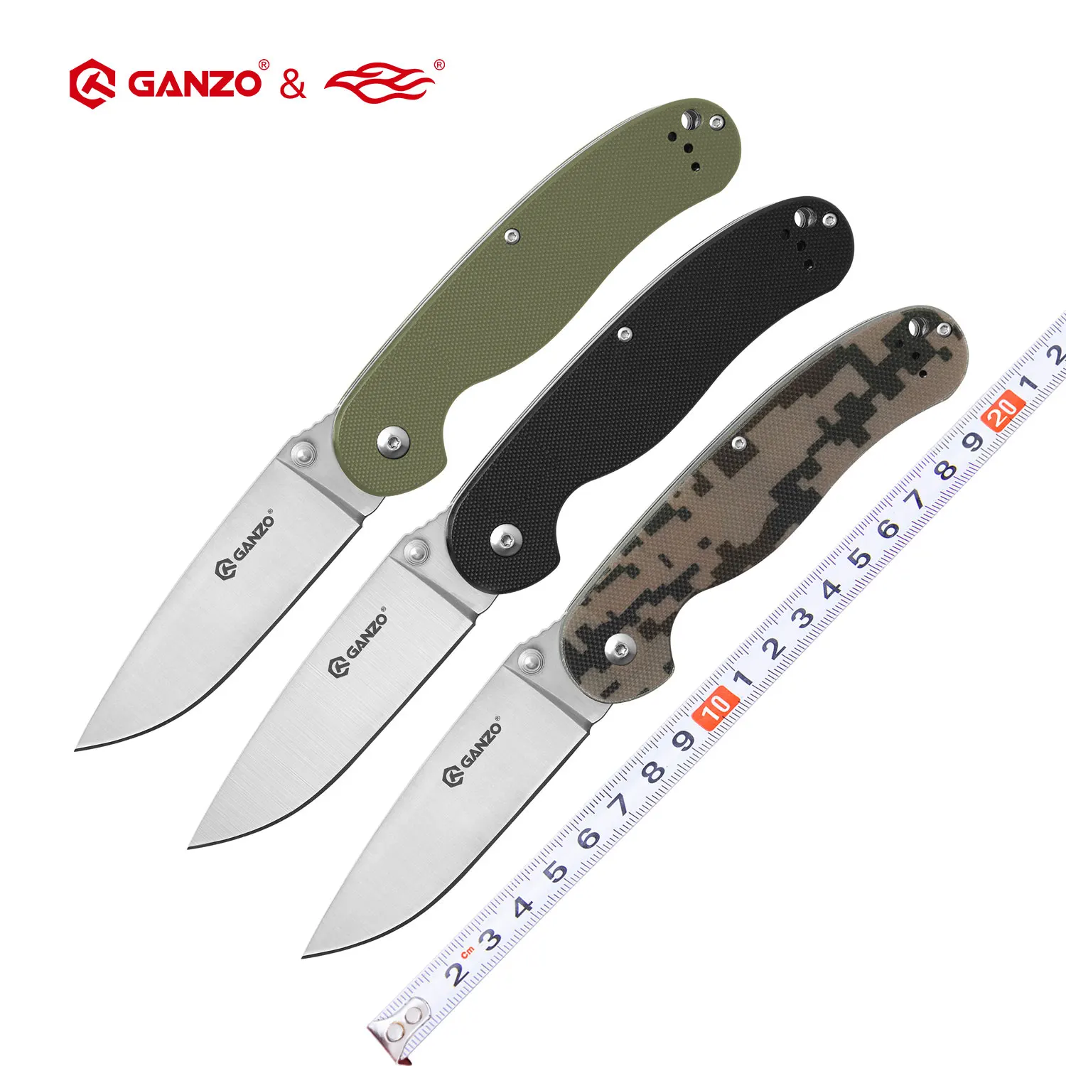 

Ganzo Firebird FBknife G727M 440C G10 Handle Folding knife Survival Camping tool Hunting Pocket Knife tactical edc outdoor tool