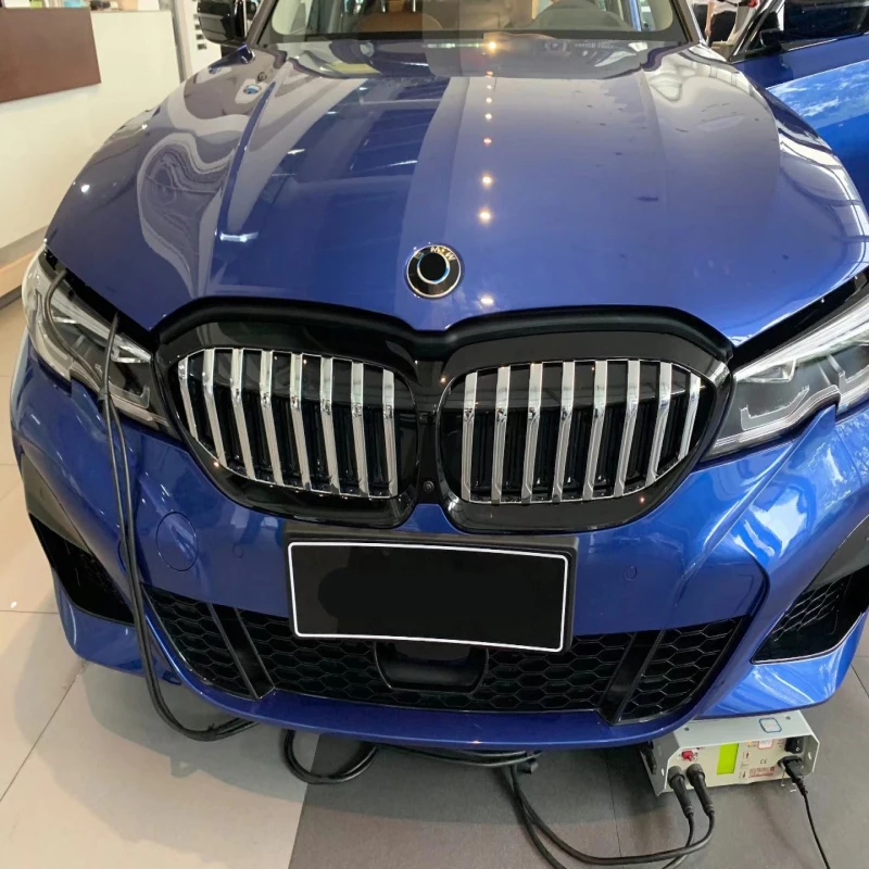 

For BMW 3 series G20 2019 2020 Exterior Front Grille Decoration Frame Cover Sticker Trim Accessories