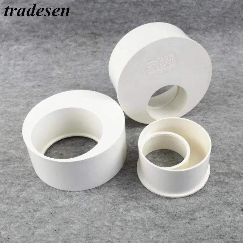 

1pcs PVC Reducing Pipe Connector 75-200mm Garden Irrigation Connector Water Pipe Joints PVC Pipe Fillings UPVC Pipe Adapter