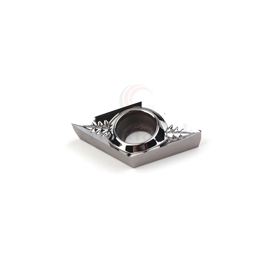10 pz DCGT11T302-AK H01 DCGT11T304-AK H01 DCGT11T308-AK H01 tornio CNC utensili fresatura inserti in metallo duro per la lavorazione di alluminu