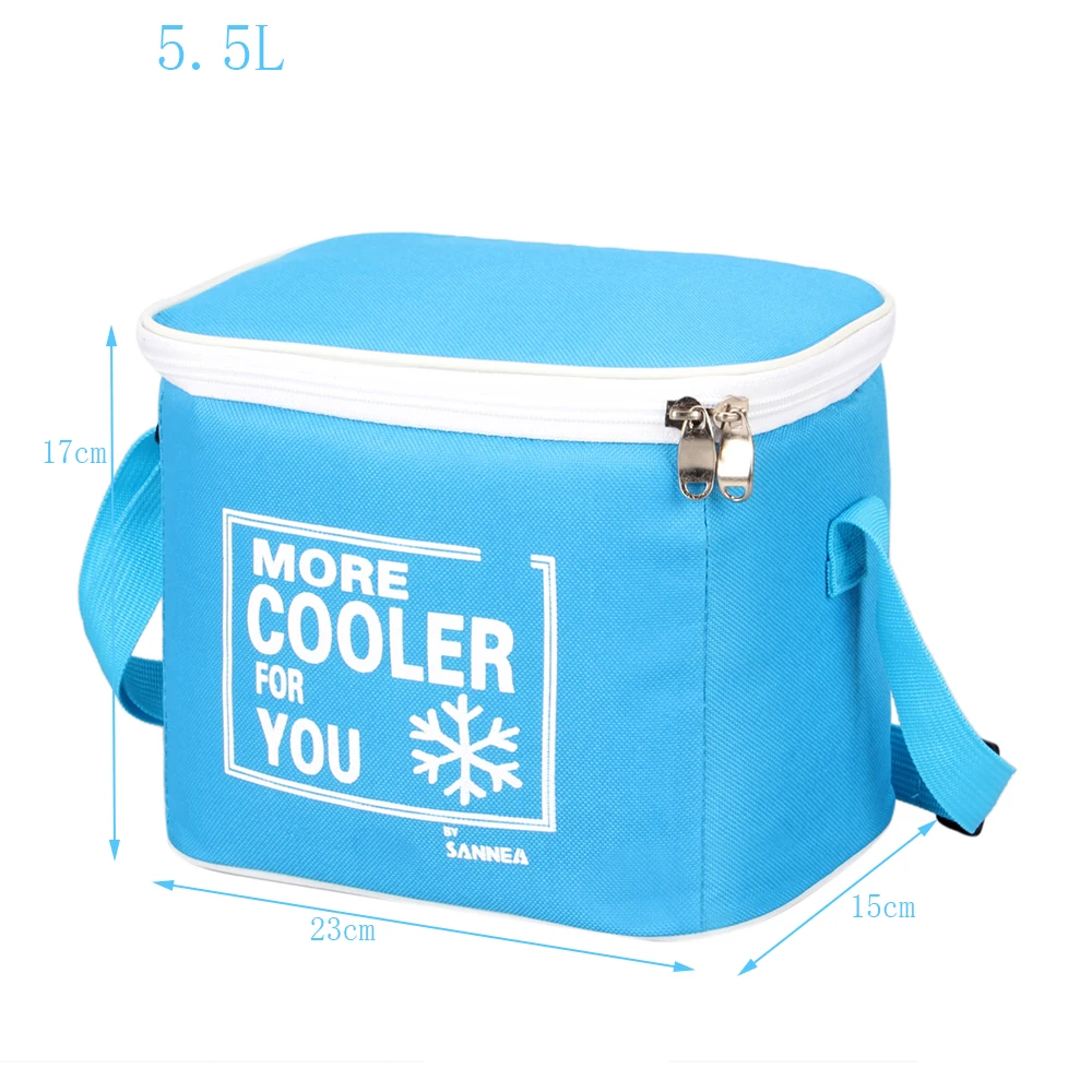 SANNE Solid Cooler Lunch Bag Thermal Waterproof Portable Insulated Ice Pack Can Carry Food and Drink Insulated Thermal Bag