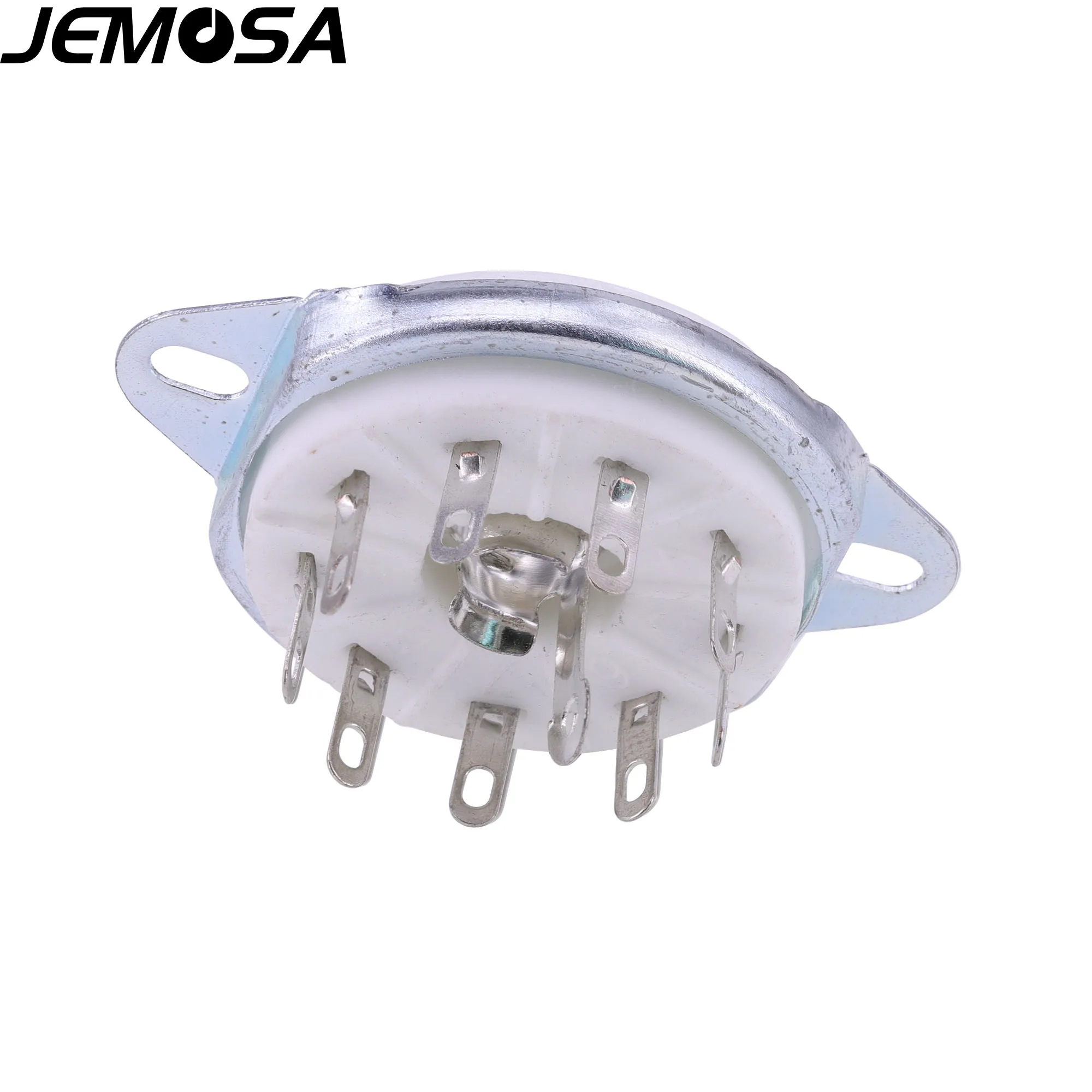 9pin tubo de cerâmica soquete grande 9pin válvula tocket GZC9-L para eff51 eff51 qe04 eff12 tt12 eff51 ef55 amplificador tubo de vácuo áudio diy alta fidelidade