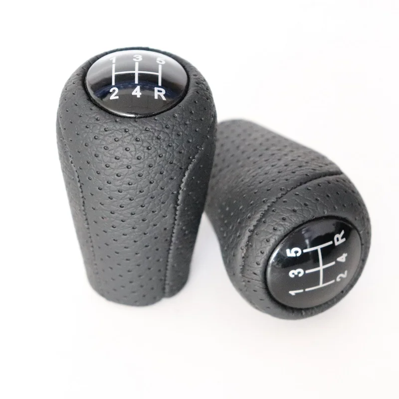 

5/6 Speed Gear Shift Knob for MAZDA 3 BK BL 5 CR CW 6 II GH CX-7 ER MX-5 NC III 23 MT Leather Headball HandBall Accessories