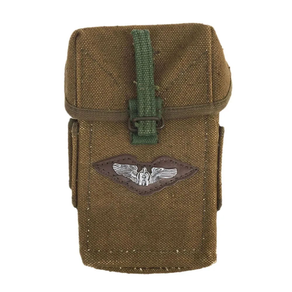 

US ARMY M16 PHONE BAG CANVAS FIRST AID KIT POUCH POCKET