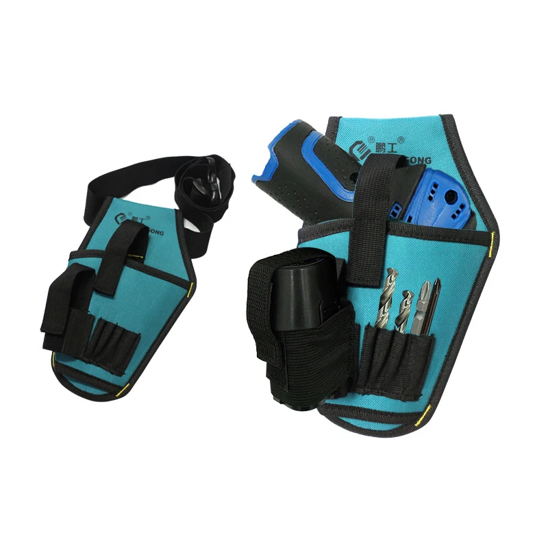 Multifunctional Drill Waist Tool Bag Waterproof Electric Waist Belt Tools Pouch Bag Wrench Hammer Screwdriver Tool Bags