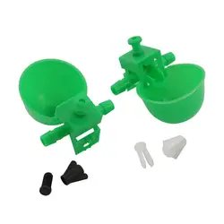 5pcs Chicken Drinking Cup Quail Drinker Bowl Bird Pet Feeding Tools Automatic Birdhouse Feeder Drinking Cup Poultry Feeding Supp