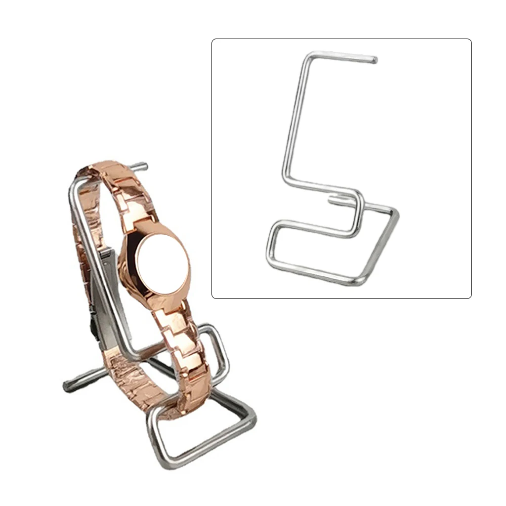 Watch Display Stand Holder Shelf Bracelets Wristwatches Organizer Jewelry Storage Box Showcase Display Rack Modern Style