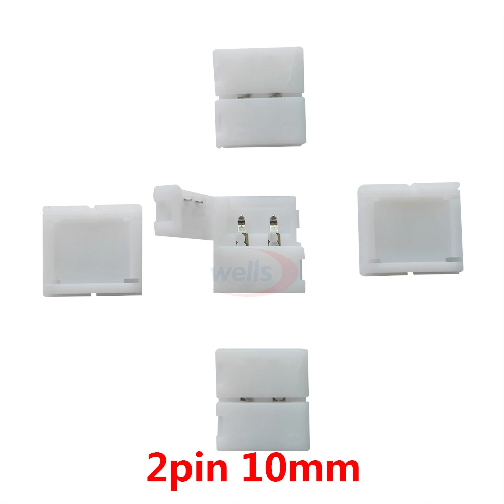 5set L Shape 2pin 3pin 4pin 5pin 6pin For connecting corner right angle LED strip 5mm/8mm/10mm/12mm PCB Lights Tape Connector