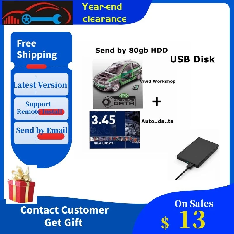 Auto Repair Software Vivid Workshop Data Auto..Data 3.45 Automotive Software Manual Electrical Vivid CD/U Disk/80gb HDD