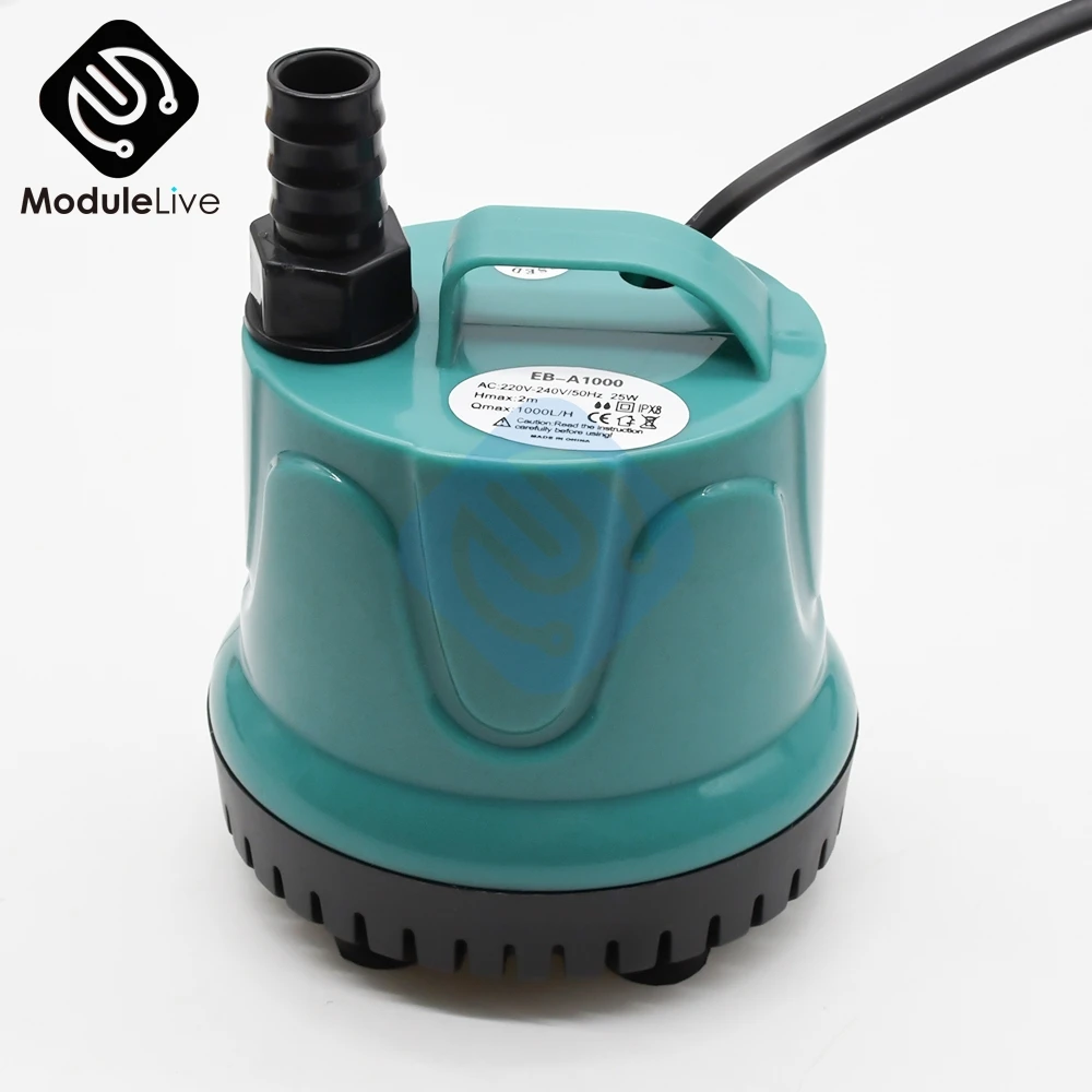 New EU Aquarium Fish Tank Submersible Pump Bottom Suction Pump 25W 18W 8W 5W Water Change Pump Bottom Filter manure Suction Pump