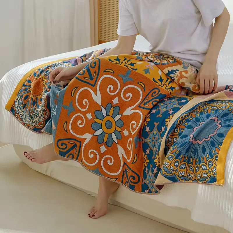 Lgrge Bath Towel For Home Bath And Sauna Cotton Gauze Cartoon Bath Towel Bathroom  Comfort Beach Towel Shower Wrap 75*150cm