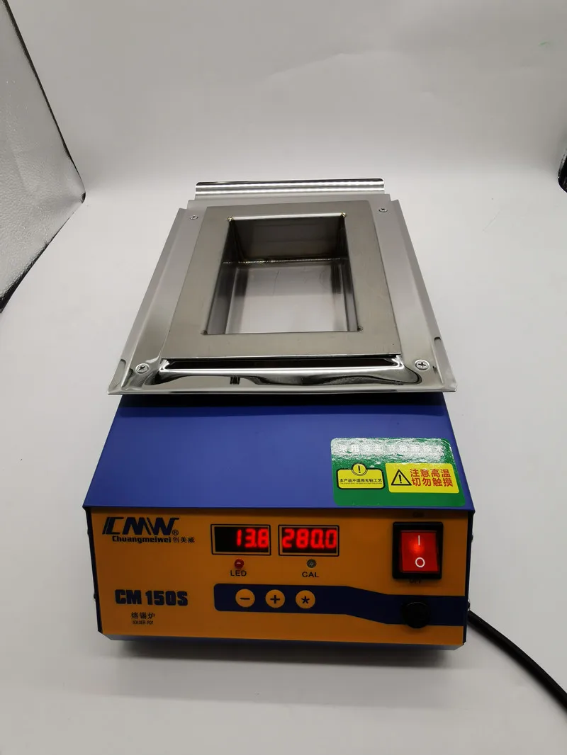 900W ดิจิตอลอุ่นบัดกรีหม้อ/อุ่น Station Square ดีบุกหม้อ 15*10 ซม.220 V/110 V