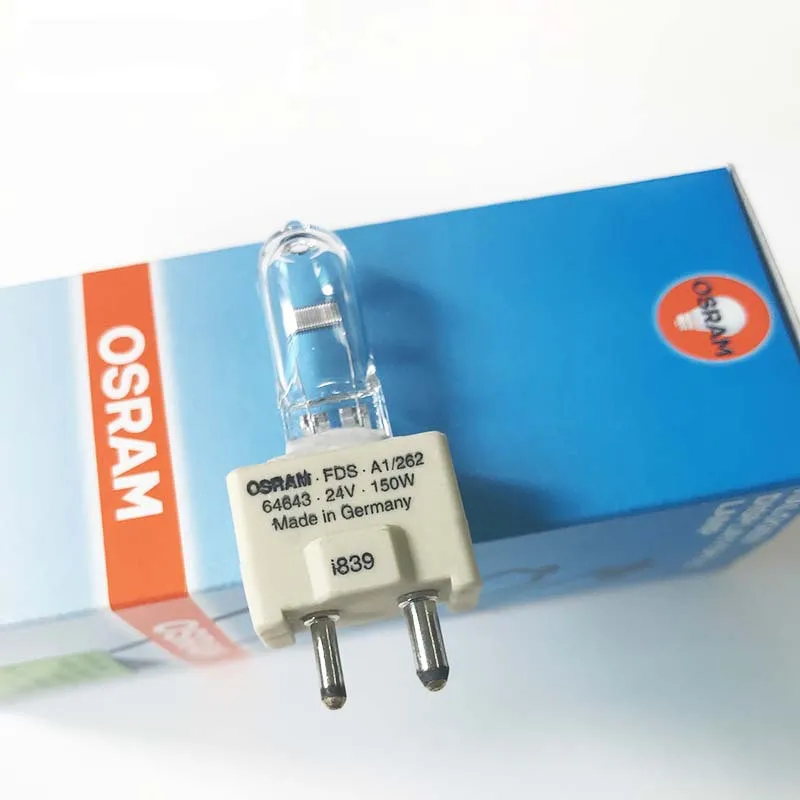 Imagem -03 - Osram 64643 24v150w Halogênio Instrumento Bulbo Dze Fds Dental Máquina de Cura Bulbo Fds a1 262