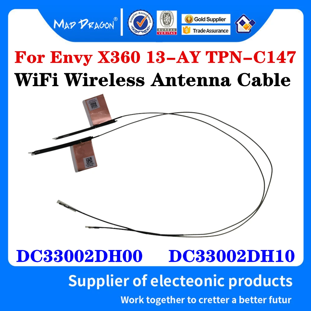 

New Original DC33002DH00 DC33002DH10 For HP Envy X360 13-AY TPN-C147 Laptop WiFi Connector Wireless Antenna Cable Line