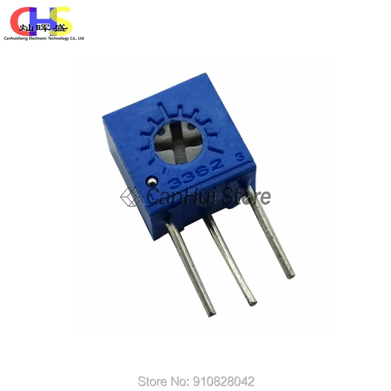 10pcs 3362 series resistance 3362S - 101 201 501 102 202 103 504 105 Trimpo Trimmer Potentiometer 500R 1K 2K 10K 20K 50K 100K 1M