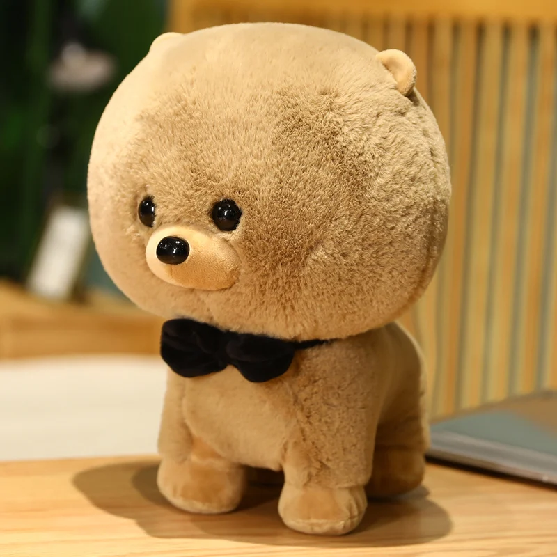 Nice New 1pc 23cm/30cm/40cm Cute Dog Plush Toy Fatty Teddy Fluffy Stuffed Animals Soft Doll Lovely Pillow Baby Kids Toys Gift