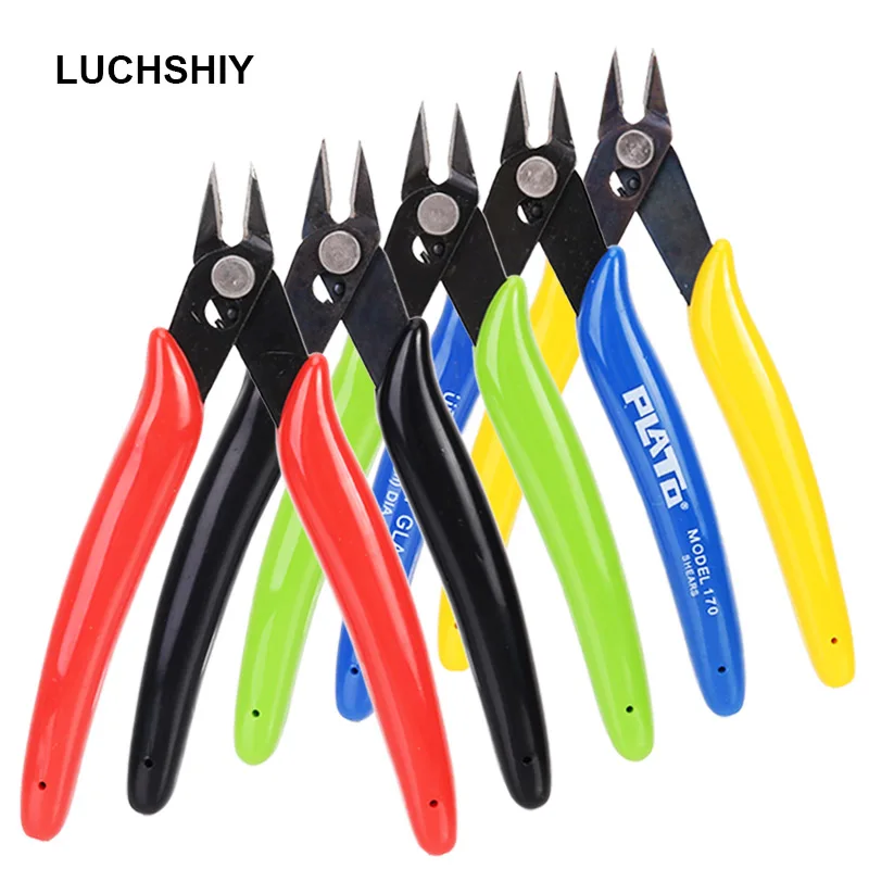 Pliers Wire Cutters DIY Electronic Diagonal Pliers 1/5/10pcs Clamp Side Cutting Nippers Wire Cutter 3D Printer Parts Hand Tools