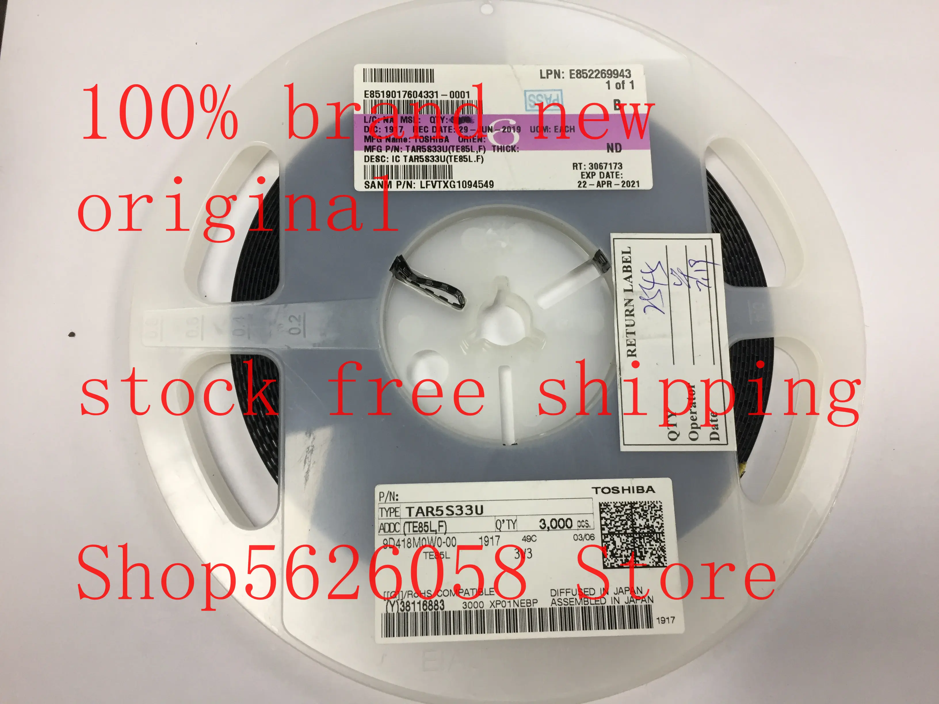 

TAR5S33U SOT353 100% new original freeshipping 50PCS-3000PCS/LOT STOCK