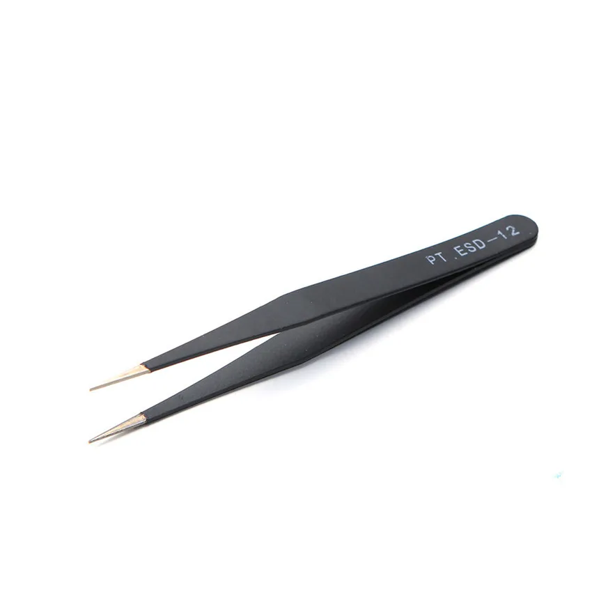 Thẳng/Cong Làm Đẹp Nhíp Móng Tay Nghệ Thuật Kẹp Làm Móng Tay Chân Nhíp Kẹp Trang Điểm Lông Mi Giả Nhíp Đựng Mỹ Phẩm Dụng Cụ