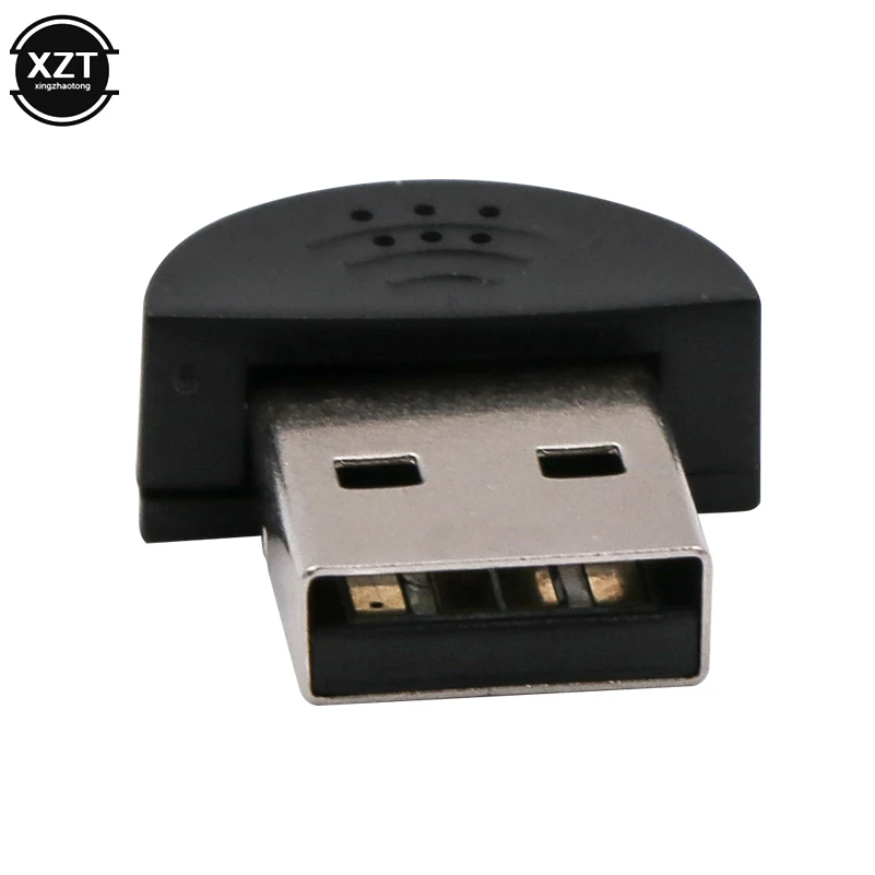 PC USB Microphone Driver Free Mini Mic Portable External Buttonhole Microphones for Laptop Notebook for YouTube MSN Skype Record