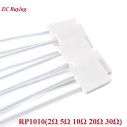 5Pcs/1pc RP1010 2R 5R 10R 20R 30R Miniature High Temperature Ceramic Heating Plate Board 2Ω 5Ω 10Ω Dry-fired MCH Electric Heater