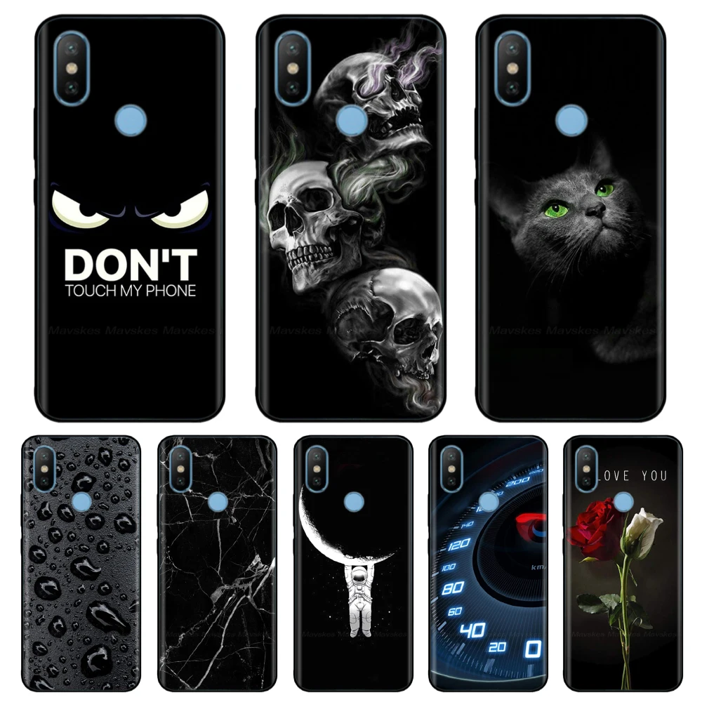 case For xiaomi MI A2 LITE Soft Silicon Tpu Phone Cover For Xiomi MI A2 A 2 A2 Lite Phone Coque Back cases Shell Bumper Fundas