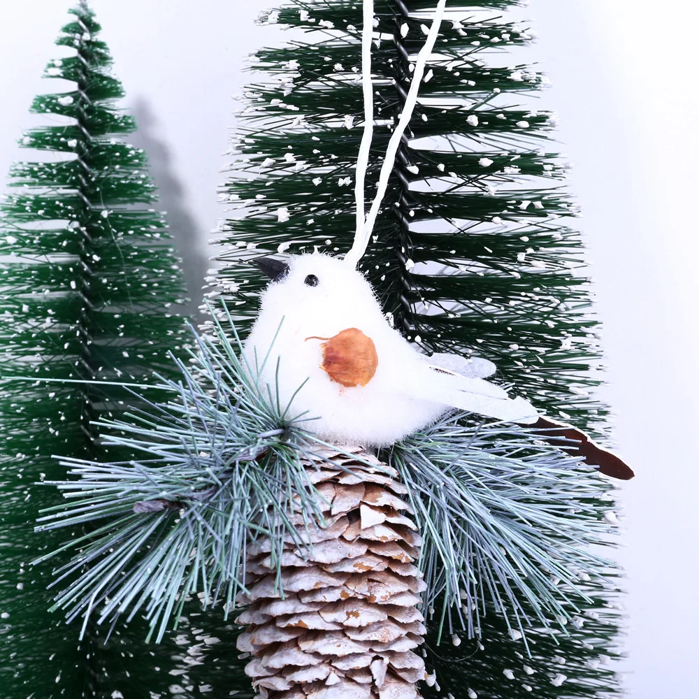 Christmas Ornaments Owl Tree Vine Charm for Christmas Tree, Home New Year Gift Decorate