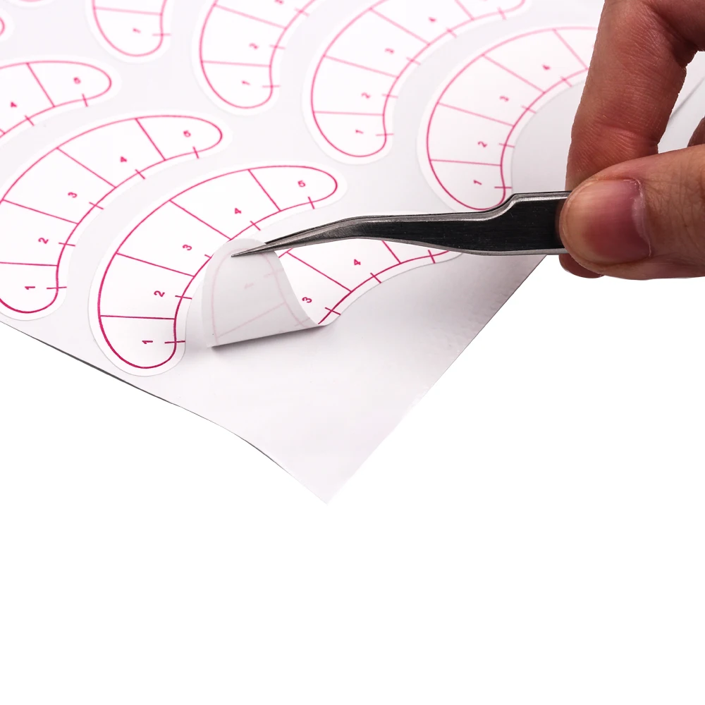 NEWCOME 70Pairs/Pack Paper Patches Eyelash Extension Under Eye Pads Grafting Cilios Practice Eye Tips Sticker Wraps Makeup Tools