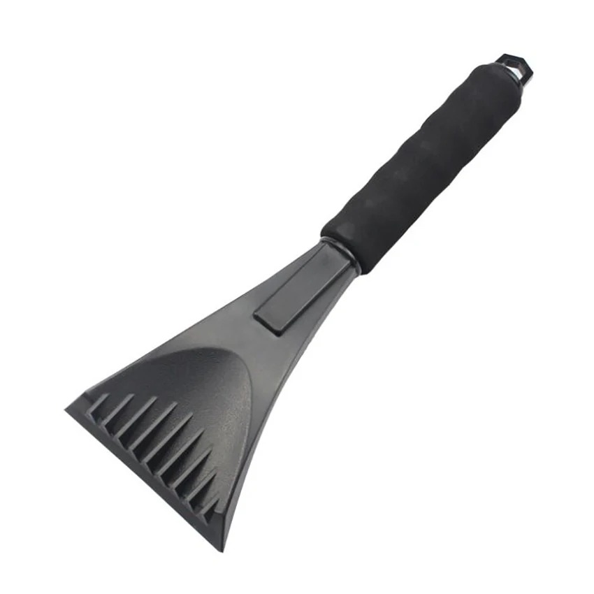 แบบพกพาเครื่องขูดด้วยโฟม Grip ฤดูหนาวหิมะพลั่วน้ำแข็ง Frost น้ำแข็งหิมะ Removal Tool สำหรับรถรถบรรทุกหน้าต่างกระจก