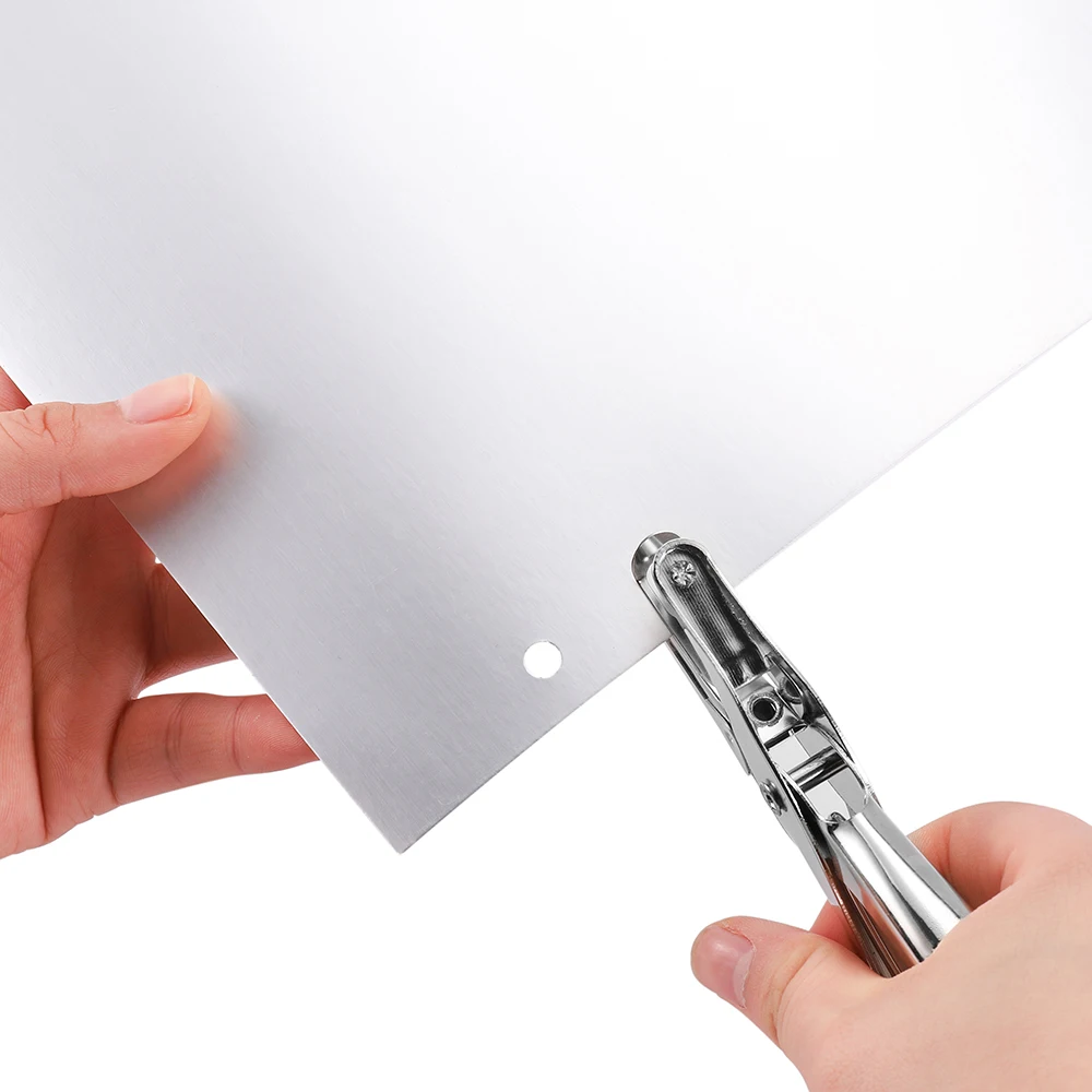 1 Pcs Metal Hand Paper Punch Craft Sheet Single Hole Puncher For Earring Necklace Scrapbooking Punches Materials 3/6mm Hole Size