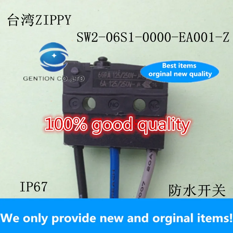 1pcs 100% orginal Taiwan ZIPPY waterproof micro switch charging gun switch IP67 waterproof with cable 6A with certification SW2