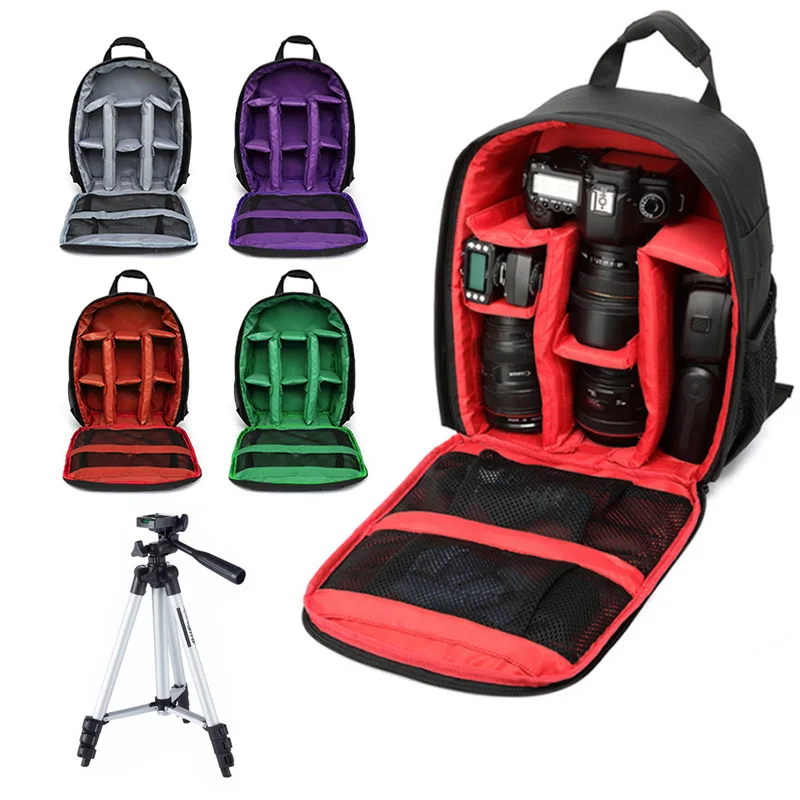 Camera Bag Digital Dslr Bag Waterproof Shockproof Breathable Camera Backpack For Nikon Canon Sony Small Video Photo Bag Backpack