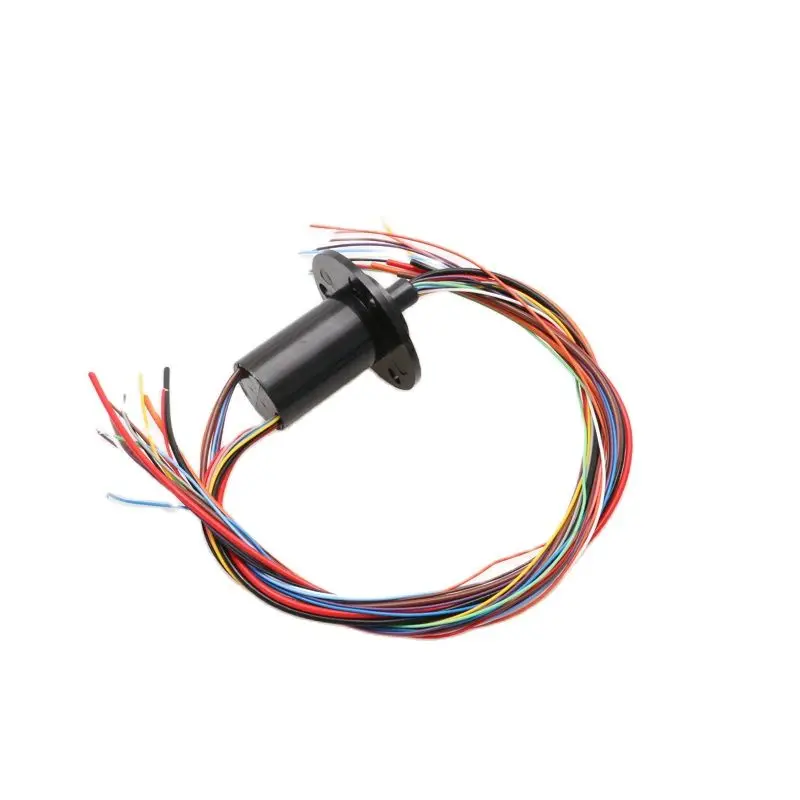 Aircraft Car Model Capsule Slipring 4 Wires 10A 12 Wires 2A Electric Slip Ring 360 Degree Rotate Joint Connector for MBT RC Tank