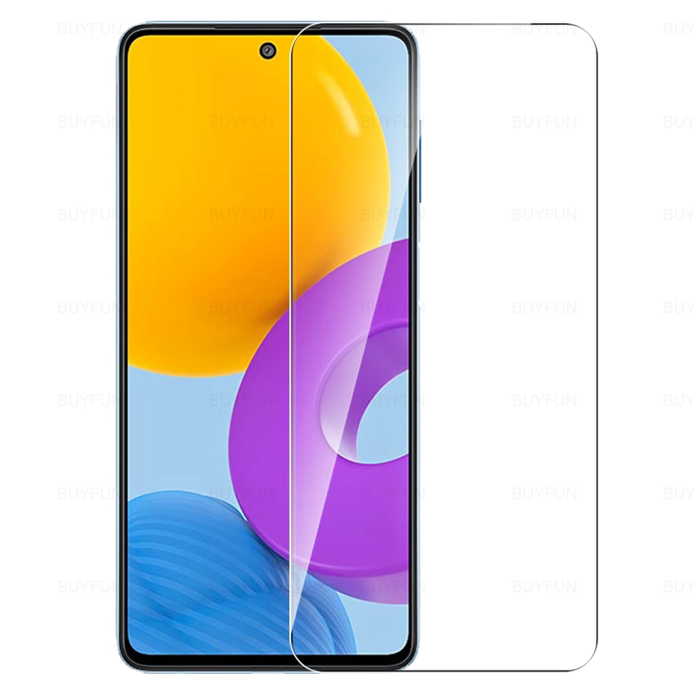 4PCS 9H Tempered Glass For Samsung Galaxy M52 5G 6.7" Screen Protector For Samsung M52 5G Samsun M52 M 52 Protective Film Cover