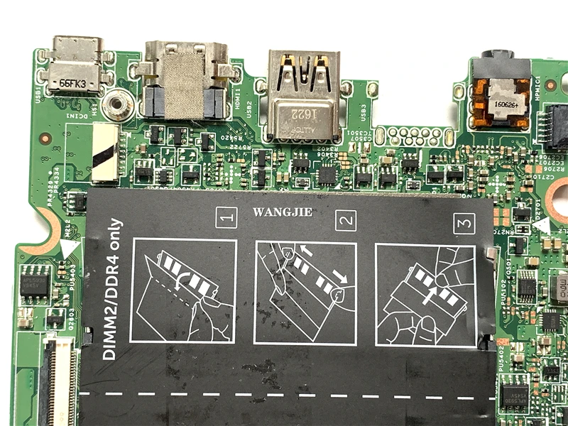 Imagem -04 - Placa-mãe para Dell Inspiron 7569 7368 02v5gm 8dx5j 08dx5j 152641 Cn00m56t Mainboard 100 Testado ok