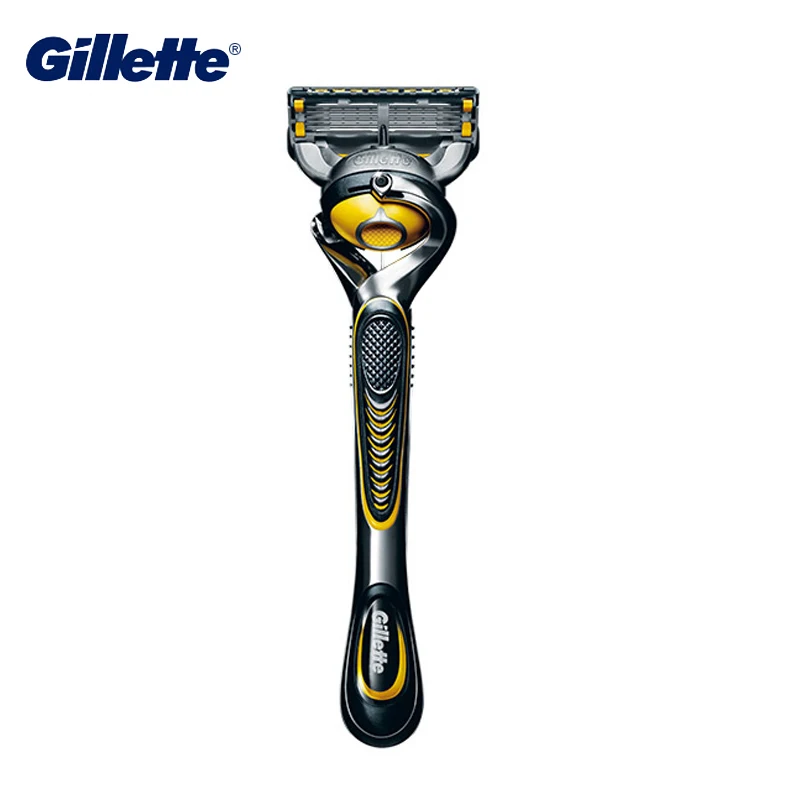 ماكينة حلاقة الذقن Gillette Fusion Proshield ماكينة حلاقة الذقن القابلة للغسل ماكينة حلاقة حقيقية جديدة للرجال العناية بالوجه 1 حامل 1 رأس