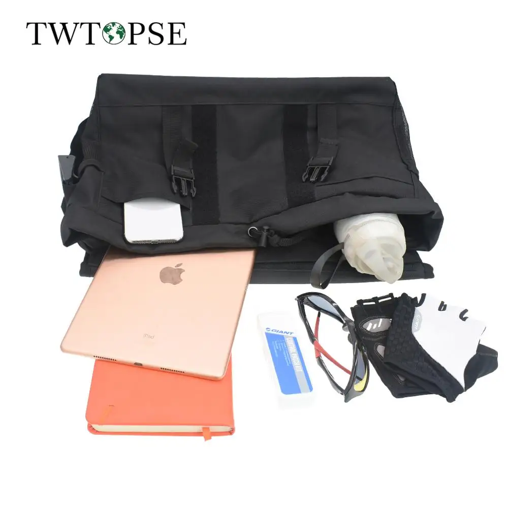 TWTOPSE Bicycle S Bags For Brompton Folding Bike Waterproof British Flag Pannier Luggage Basket Rainproof Cover S Bag For 3SIXTY