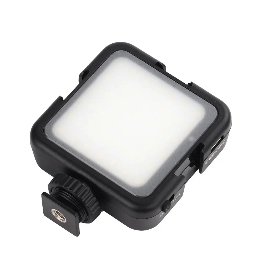 42 мини-Блокировка камеры светодиодный светильник для видеокамеры с регулируемой яркостью панель лампы w/башмак адаптер для DSLR