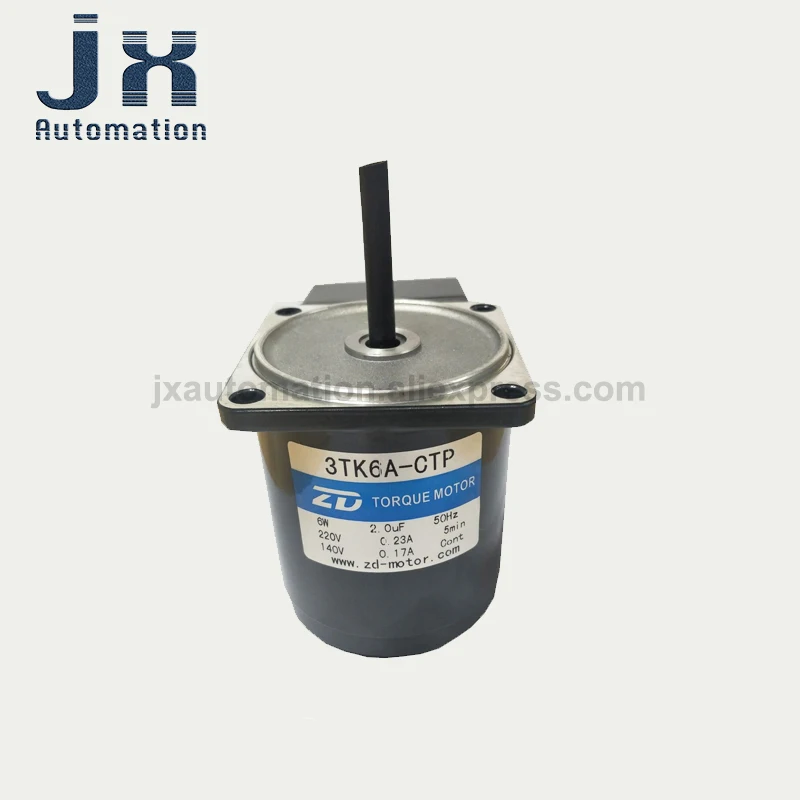 ZD Torque Motor 3TK6A-CTP 220V 6W Round Shaft Small AC Motor