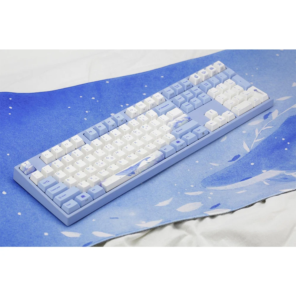 Original Varmilo Sea Melody Mouse Pad 35.4 x 15.7‘’ Mice Mat Mause Keyboard Tablet Pad L XL Size Seam PC Gamer