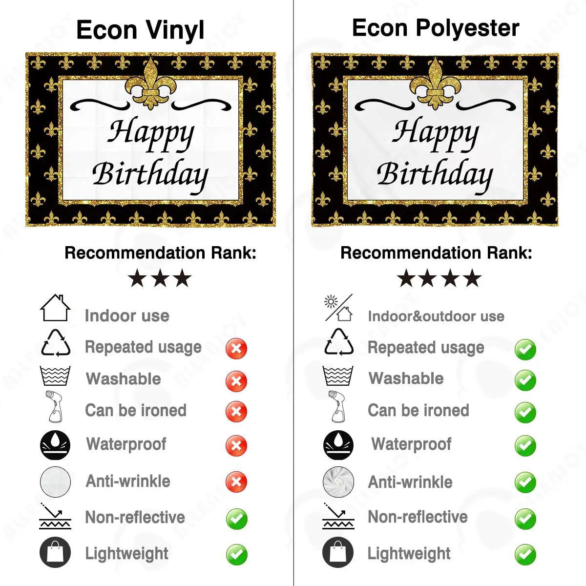 Allenjoy – arrière-plan personnalisé pour fête d'anniversaire, décor de fête Rave à paillettes dorées, Fleur Delacour, bannière, photographie de Paris, pour séance photo