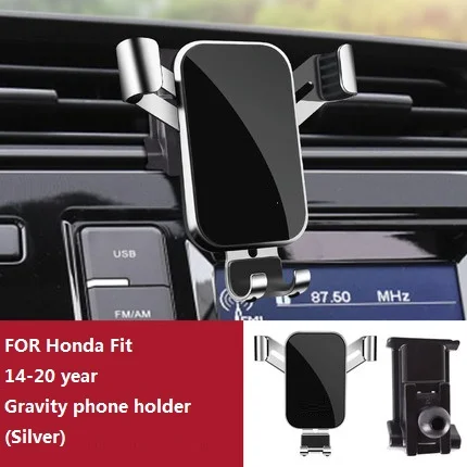 

Car Cell Phone Holder Air Vent Mount GPS Gravity Navigation Accessories FOR Honda Civic Fit 2014 to 2021 YEAR