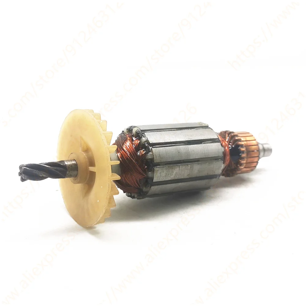 AC220-240 5ฟัน Armature โรเตอร์เปลี่ยนสำหรับ HITACHI DH22VB DH24PB เครื่องมืออุปกรณ์เสริม
